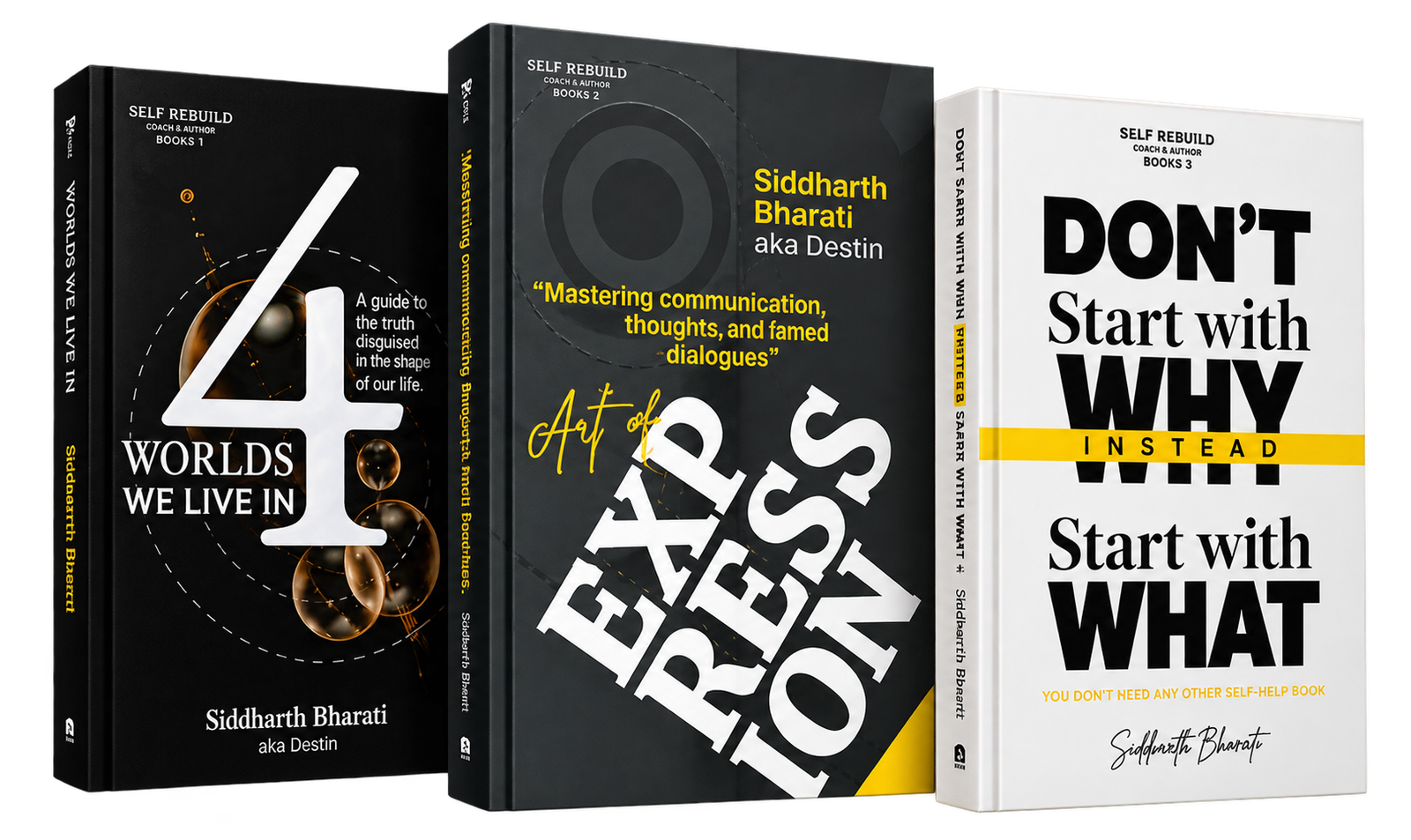 60-Day Self Rebuild Challenge 3-Book Set